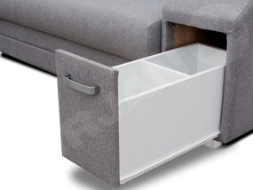 Rohová sedačka s barom Florio, Strana: ľavá, Dostupné poťahy: Inari 94