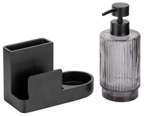 WENKO 54654100 - Organizér PINA 16x17 cm čierny