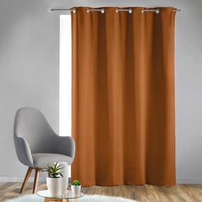 Zatemňovací záves v terakotovej farbe 135x240 cm Occult – douceur d'intérieur