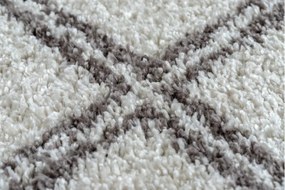 Dywany Łuszczów Kusový koberec Berber Asila B5970 cream and brown - 180x270 cm