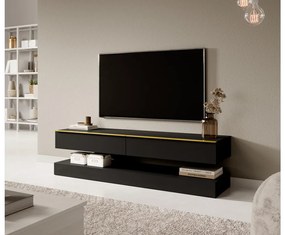 TV skrinka/stolík Hilde  (čierna). Vlastná spoľahlivá doprava až k Vám domov. 1099668