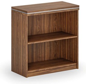 Kancelársky regál ARRISTO LUX, 800 x 400 x 836 mm, orech