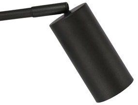 Nástenná lampička TINA 1xGU10/15W/230V čierna