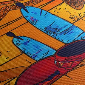 Obraz - Staroveká maľba (150x105 cm)