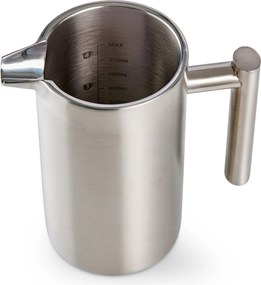 Kanvica french press 900 ml, dvojstenná, ušľachtilá oceľ