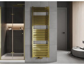 Mexen Uran, vykurovacie teleso 1800x600 mm, 729 W, zlatá lesklá, W105-1800-600-00-50