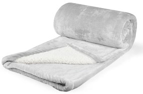 Polášek Mikroflanelová deka s barančekom - Oriešková | 100 x 150 cm