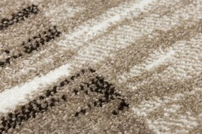 Protišmykový behúň MIRA 24150/130 béžový / hnedý / krémový