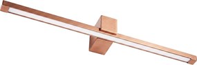 Toolight Toolight, LED nástenné svietidlo, 80cm, 20W, 4000K, 1500lm, SWE054-1W, medená matná, OSW-20154