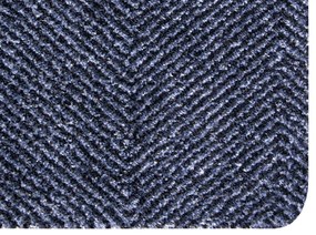 Hanse Home Collection koberce Rohožka Clean & Go 105348 Dark blue Black – na von aj na doma - 45x67 cm