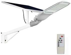 LED Solárna pouličná lampa SAMSUNG CHIP LED/50W/6,4V IP65 4000K + DO