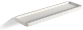 Biela kúpeľňová polica Zone Rim, 44 x 11 cm