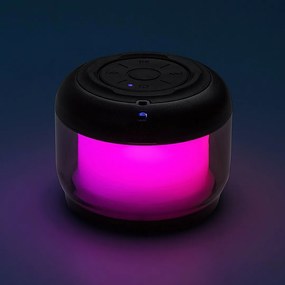 Rabalux 76110 stolná LED lampa s reproduktorom Radelia, RGB, bluetooth, 3W, IP20