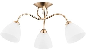 Prisadený luster AMARILLO 3xE27/15W/230V zlatá