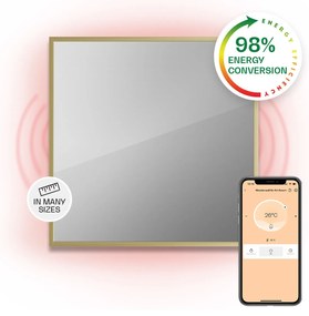 La Palma 500 smart, infračervený ohrievač 2 v 1, 60 x 60 cm, 500 W, zrkadlová predná časť