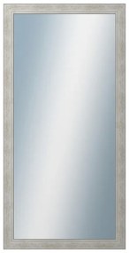 DANTIK - Zrkadlo v rámu, rozmer s rámom 50x100 cm z lišty ANDRÉ veľká strieborná (3157)