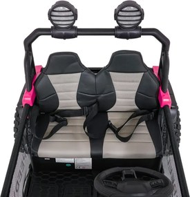 Elektrické autíčko PASSION 4x4 ružové