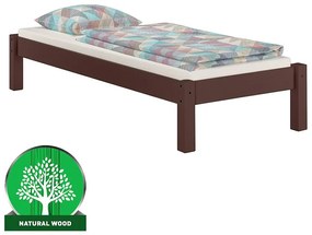 Posteľ Dora 90x200 borovica morená orech