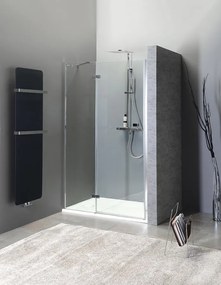 Polysan Polysan, FORTIS LINE sprchové dvere do niky 1000 mm, číre sklo, pravé, FL1410R