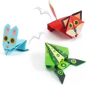 Origami skladačka - skákajúce zvieratká