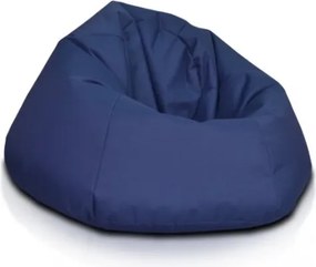 Sedací vak guľa Maxi polyester TiaHome - Tmavo modrá
