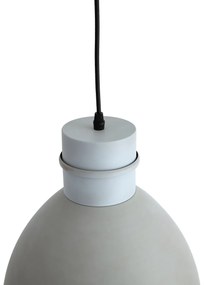 Inteligentné závesné svietidlo sivé 30 cm vrátane wifi žiarovky A60 - Dory