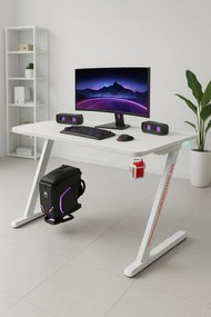 Herný stôl BG04 biely 120 cm