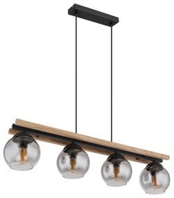 Globo 15569-4HW - Luster na lanku CONNI 4xE27/25W/230V