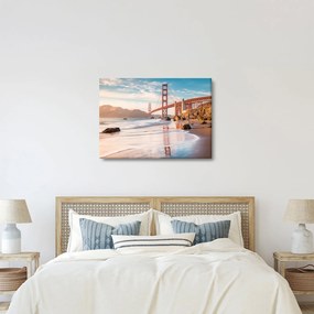 Obraz - Golden Gate Bridge (70x50 cm)