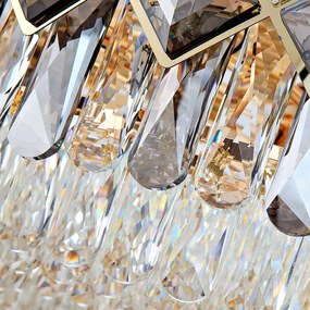 Toolight Toolight, stropné svietidlo 8xE14 APP1539-12CP80, zlatá lesklá, OSW-05170