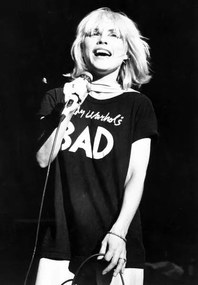 Umelecká fotografie Debbie Harry of Blondie, (26.7 x 40 cm)