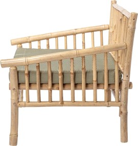 Bambusové záhradné kreslo v prírodnej farbe Sole – Bloomingville