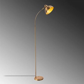 Stojacia lampa s kovovým tienidlom (výška 162 cm) Varzan – Opviq lights