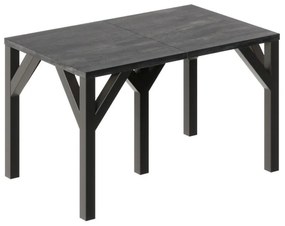 Stôl Dunaj 295 betón tmavý
