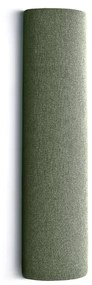 Akustický panel POLY, polovičný valec, Ø280x1000 mm, nástenný, zelená