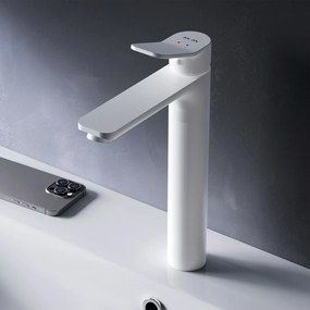 Umývadlová batéria AM.PM X-Joy FXA92033 vysoká, biela