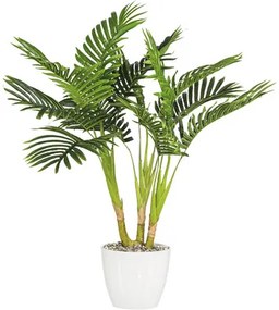 Umelá palma Kencie Howea 3 kmene 70 cm v plastovom kvetináči 14x12 cm Real Touch