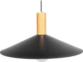 Toolight Toolight, závesné svietidlo 1xE14 APP1084-1CP, čierna-hnedá, OSW-08894