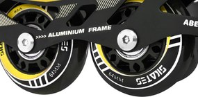 Ramiz Sada kolieskových korčúľ 4 v 1 Korčule pre deti Veľkosť 29-33 Žltá