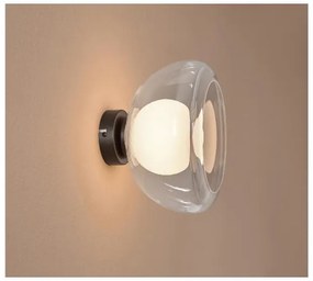 Livarno home Nástenná a stropná LED lampa (transparentná)  (100393033)