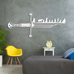 DUBLEZ | Drevený obraz - Spoločenstva prsteňa