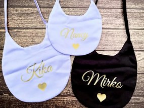 Svadobné podbradníky s menami 8 - Veľký