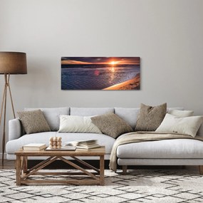 Obraz západu slnka (120x50 cm)