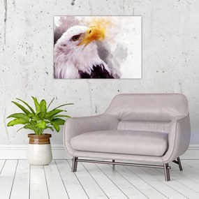 Sklenený obraz orla (70x50 cm)