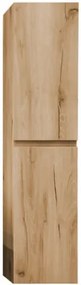 Kúpeľňová skrinka SAT B-WAY 30x133x35 cm dub matný BWAY35OAK