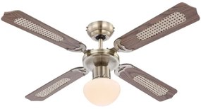 GLOBO 309 - Stropný ventilátor CHAMPION 1xE27/60W/230V