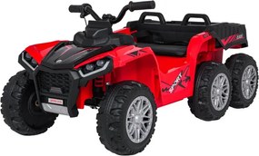 Elektrická štvorkolka Quad Sport TX 4 × 4 červená