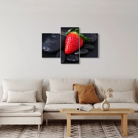 Obraz jahody (90x60 cm)