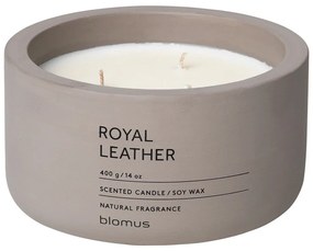 Vonná sójová sviečka doba horenia 25 h Fraga: Royal Leather – Blomus