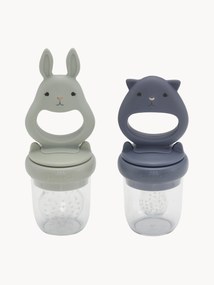 Súprava hryzadiel na ovocie Bunny, 2 diely